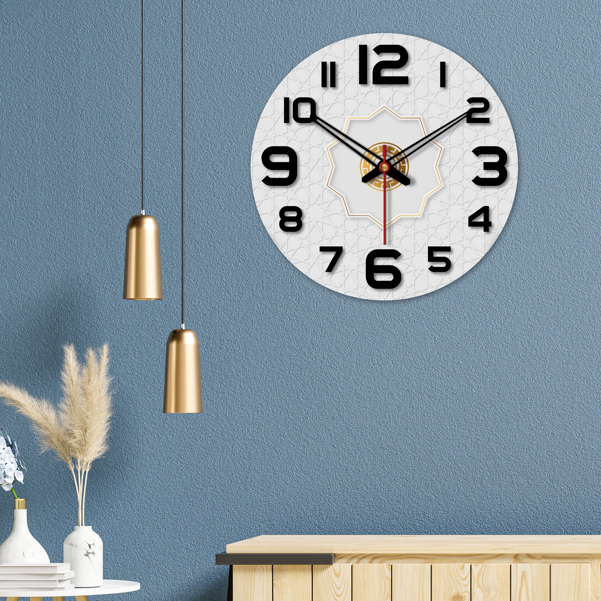 Designer Wooden Wall Clock