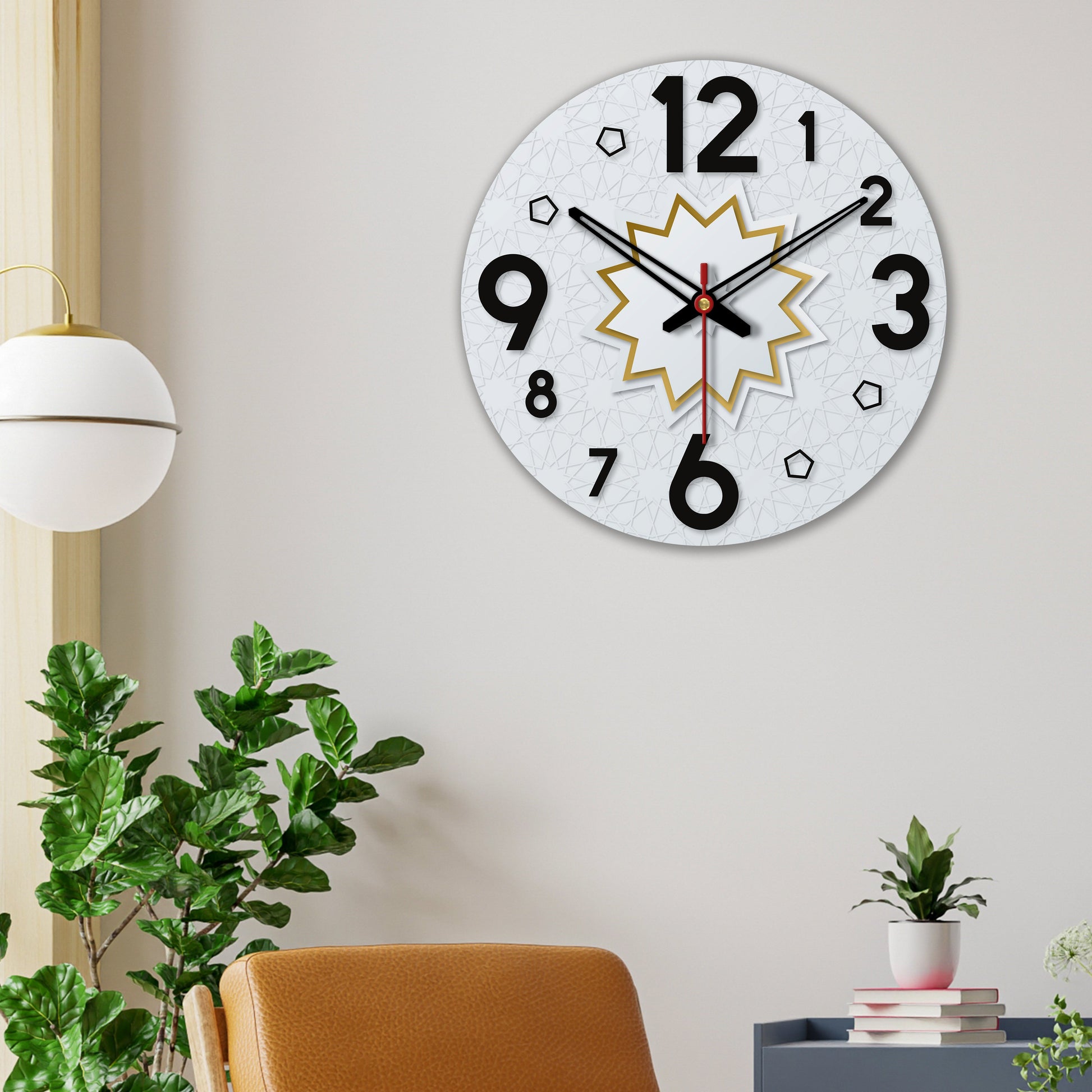 Wooden Wall Clock