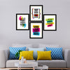 Premium Wall Frame Set of Four