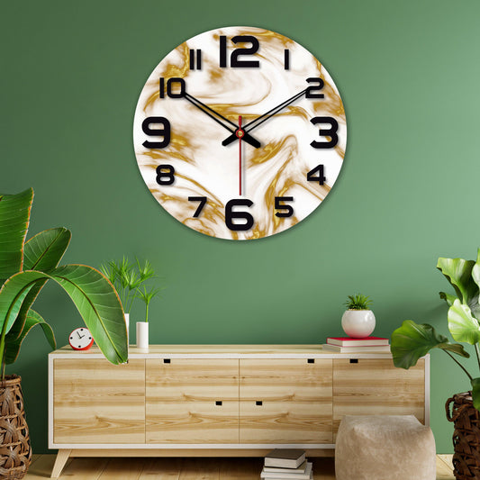 Wooden Wall Clock