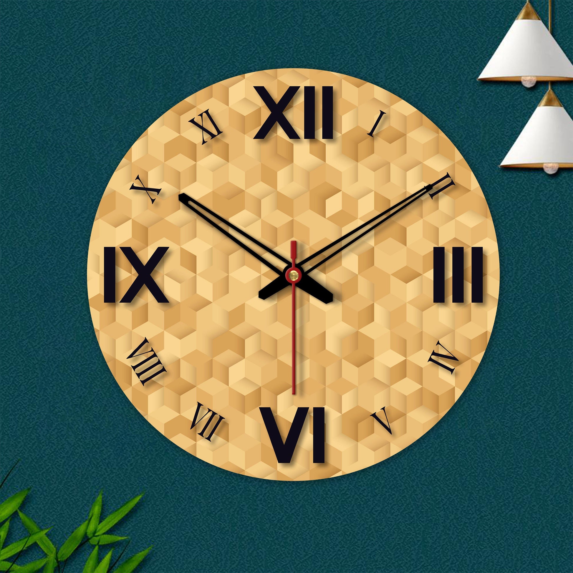 Wooden Wall Clock