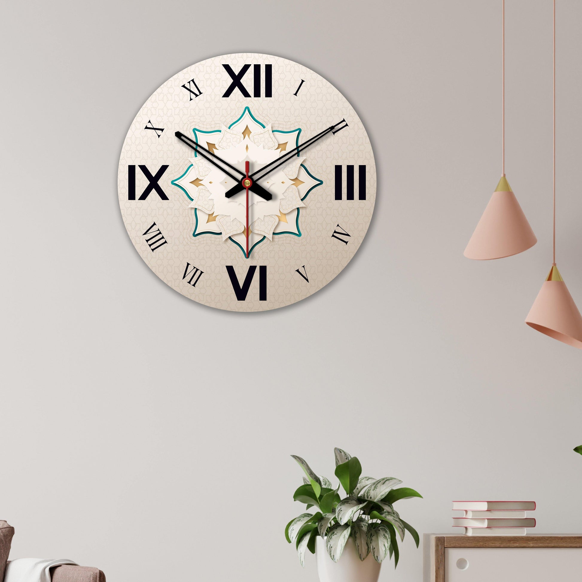 Designer Wooden Wall Clock