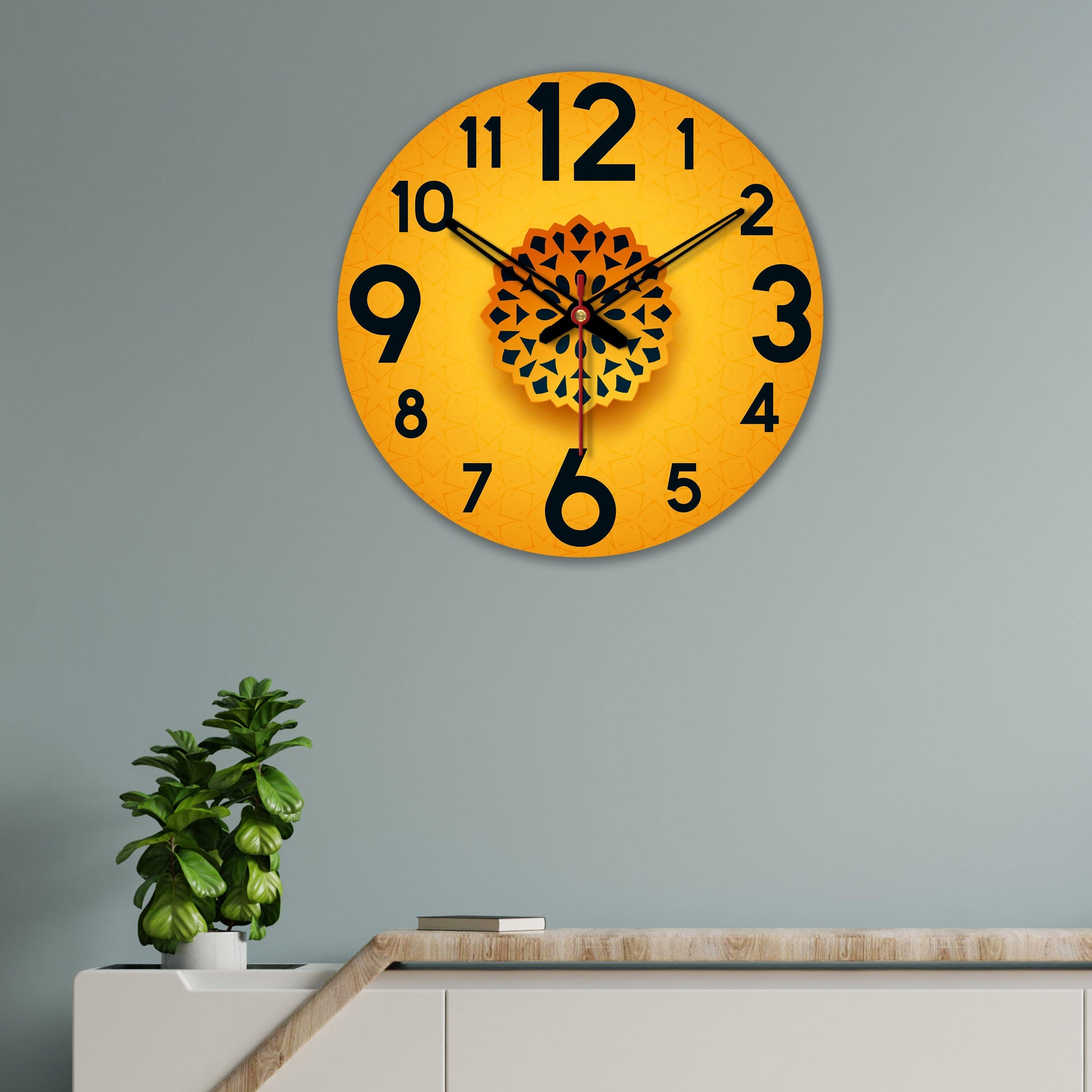 Wooden Wall Clock