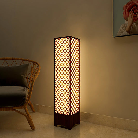 The Moroccan Designer Wood Floor Lamp For Living Room, Bedroom