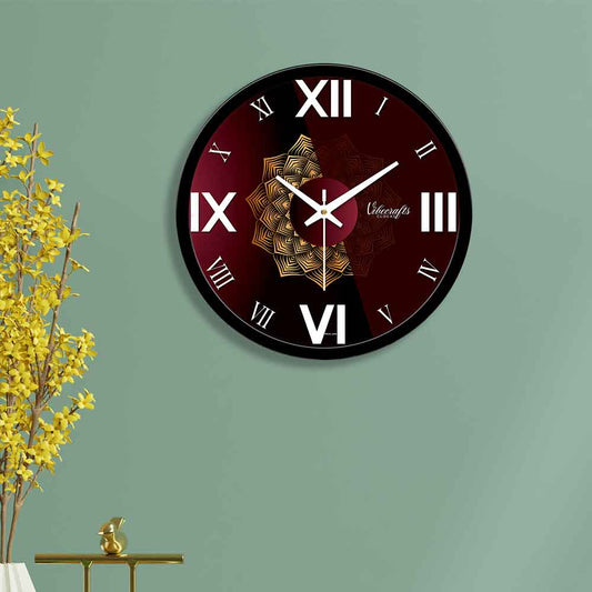 Flower Wall Clock