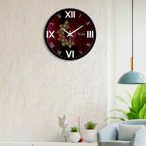 Flower Designer Wall Clock