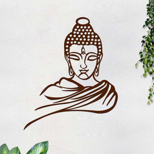 Premium Quality Wooden Wall Hanging of Lord Buddha