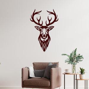 Beautiful Deer Head Premium Quality Wooden Wall Hanging