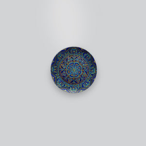 Mandala Dot Art Ceramic Hanging Wall Plate Painting