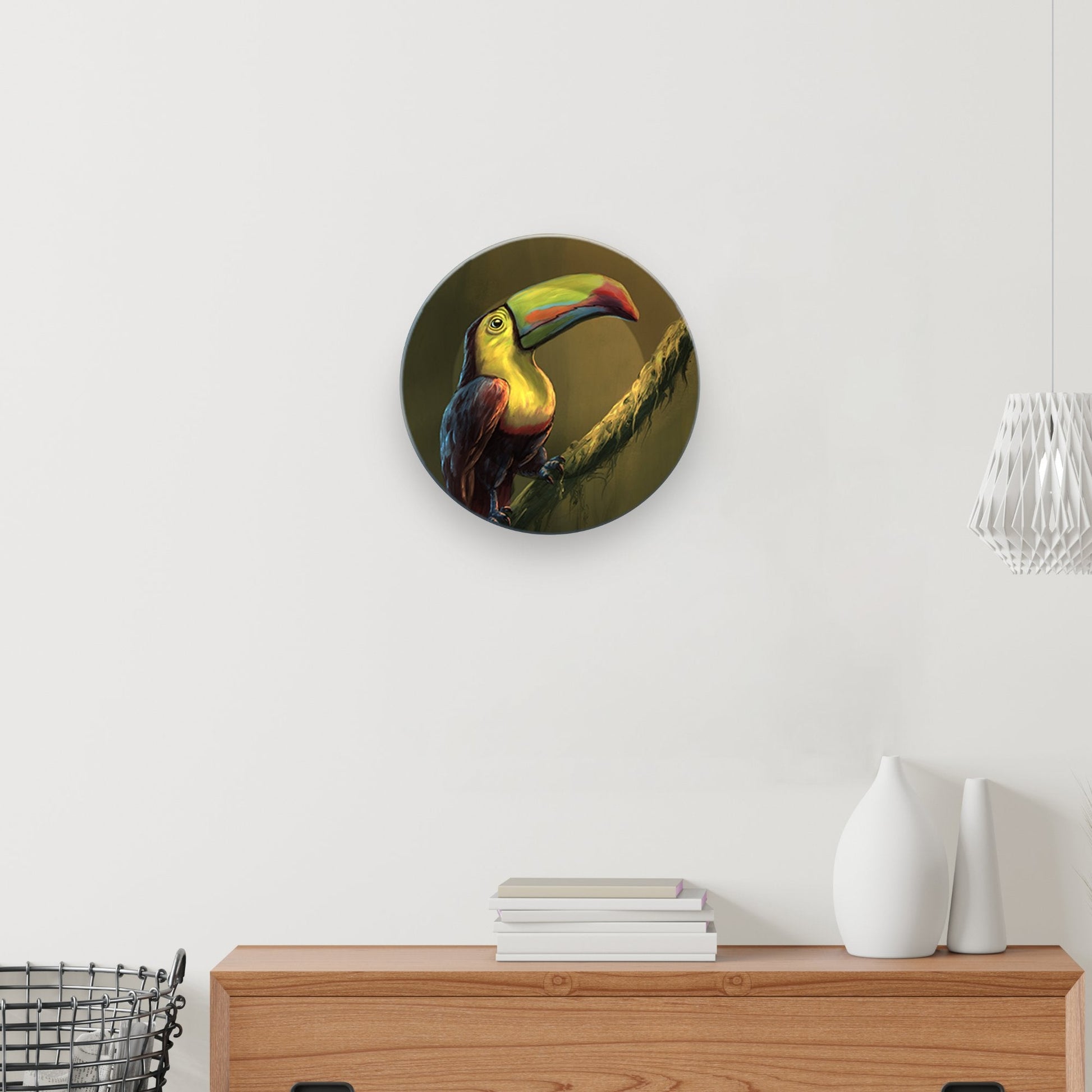 Ceramic Hanging Wall Plate Painting