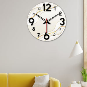 Unique Wooden Wall Clock