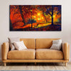 Abstract Art scenery of Park Wall Painting
