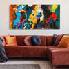 Abstract Colorful Acrylic Texture Canvas Wall Painting