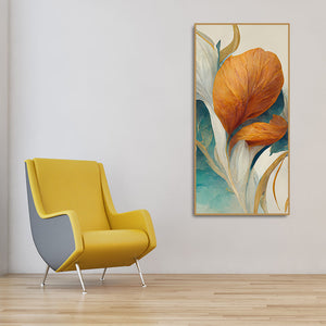 Abstract Colorful Flower Texture Art Canvas Wall Painting