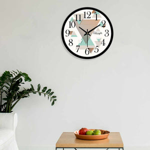 Triangles Premium Wall Clock