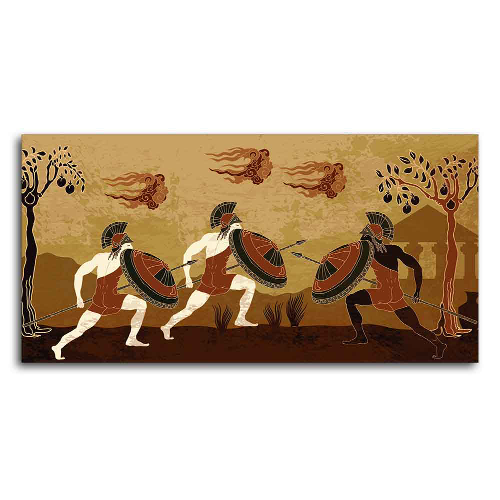 Ancient Greece Premium Wall Painting