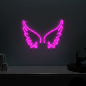 Angel Wings Design Neon LED Light