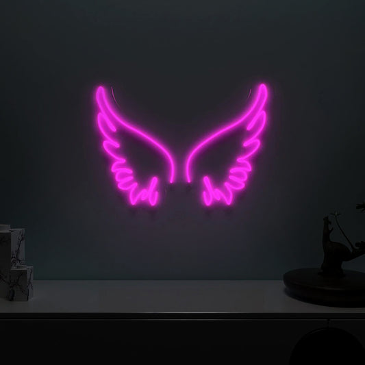 Angel Wings Design Neon LED Light