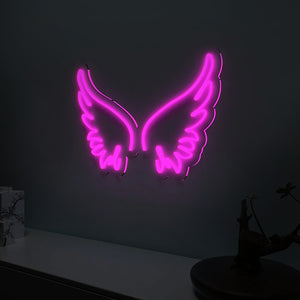 Angel Wings Design Neon LED Light