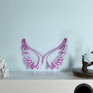 Angel Wings Design Neon LED Light