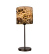 Artistic Jungle Shade Table Lamp with Silver Finish Base