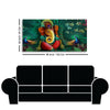 Auspicious Lord Ganesh Premium Canvas Wall Painting