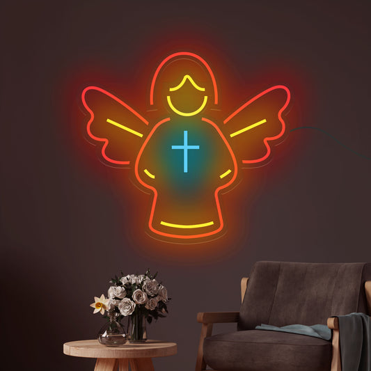 Avatar of an Angel Girl Neon Sign LED Light