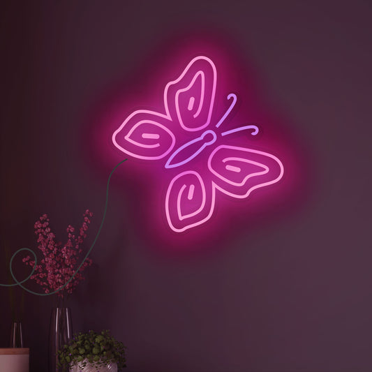 Beautiful Butterfly Neon Sign LED Light