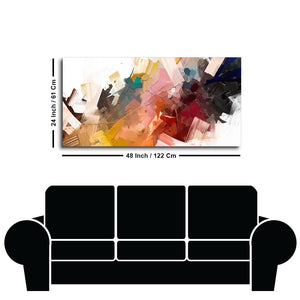 Beautiful Colorful Texture Abstract art Canvas Wall Painting