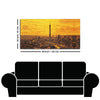 Beautiful Eiffel Tower Skyline View Canvas Wall Painting