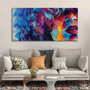 Beautiful Girl Abstract Art wall Painting