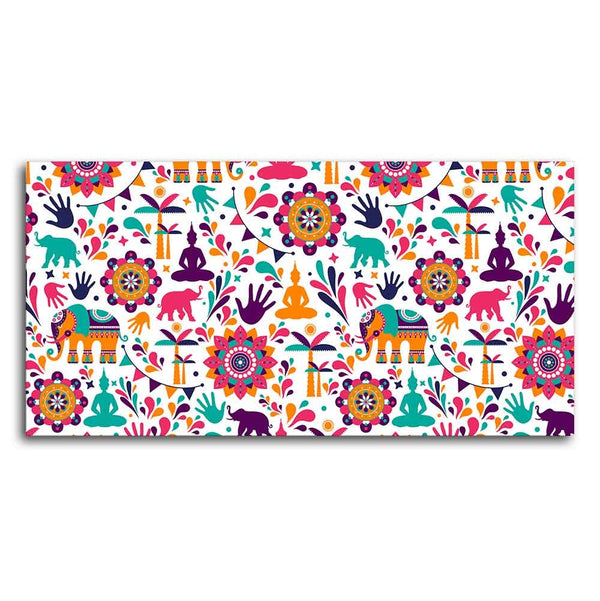 Beautiful Madhubani Art Wall Painting