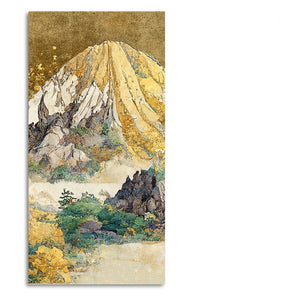 Beautiful Mountain Scenery Canvas Wall Painting