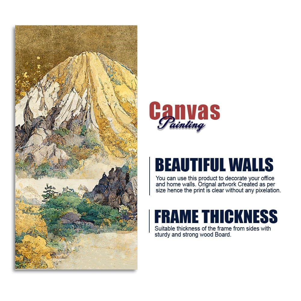 Beautiful Mountain Scenery Canvas Wall Painting