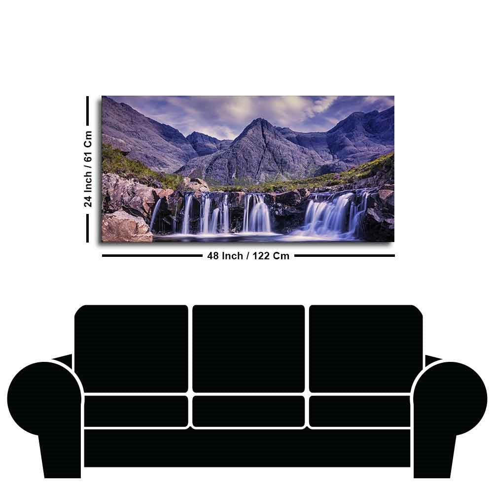 Beautiful Nature Scenery Premium Canvas Wall Painting