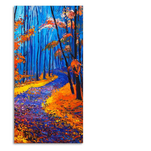 Beautiful Nature Wall Painting of Forest