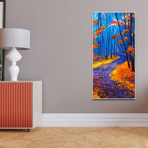 Beautiful Nature Wall Painting of Forest