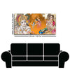 Beautiful Radha Krishna Canvas Big Wall Painting Wall Art