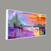 Beautiful Sunset View Abstract Art Canvas Wall Painting