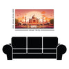 Beautiful Taj Mahal Scenery Premium Canvas Wall Painting