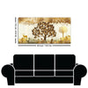 Beautiful Tree and Golden Deer Canvas Wall Painting