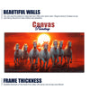 Beautiful View of 7 Running Horses at Sunset Premium Canvas Wall Painting