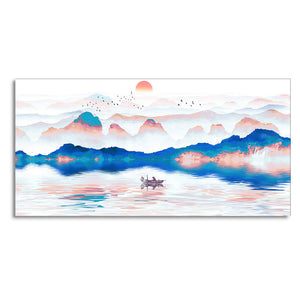 Beautiful Zen Life Scenery Canvas Wall Painting