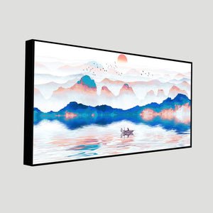 Beautiful Zen Life Scenery Canvas Wall Painting