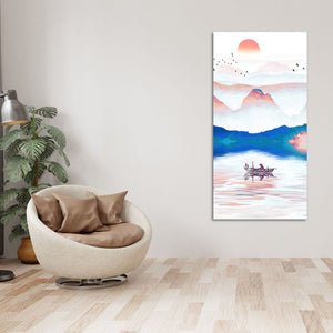 Beautiful Zen Life Scenery Premium Canvas Wall Painting