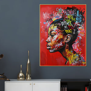 Beauty Of Wakanda Cotton Canvas Wall Painting