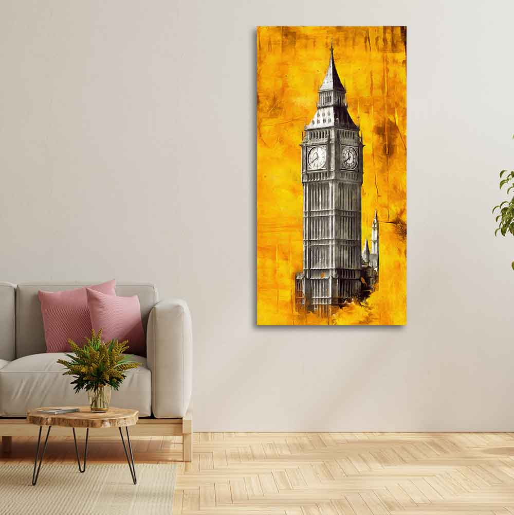 Big Ben of London Premium Canvas Wall Painting