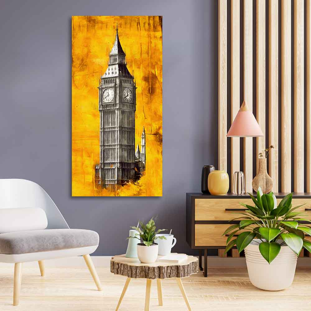 Big Ben of London Premium Canvas Wall Painting