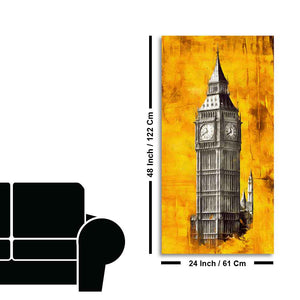 Big Ben of London Premium Canvas Wall Painting