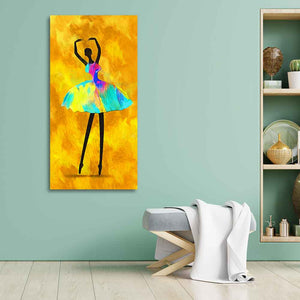 Canvas Wall Painting of Ballerina